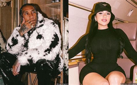 Tyga Caught Leaving Halloween Party With Tristan Thompson S Rumored Flame Juanita Jcv