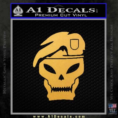Call Of Duty Black Ops 2 Skull Beret Decal Sticker A1 Decals