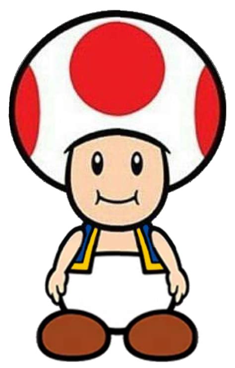Super Mario Toad Stand Pose 2d By Joshuat1306 On Deviantart