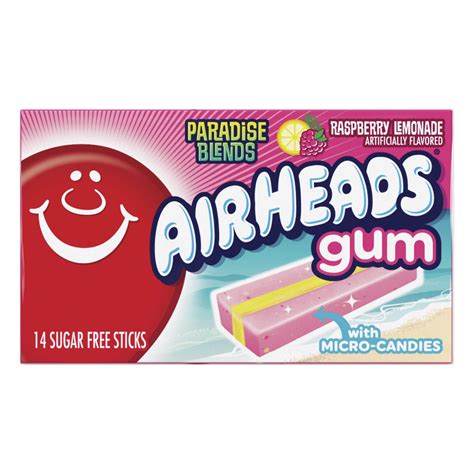 Buy Airheads Candy Sugar Free Chewing Gum With Xylitol Raspberry