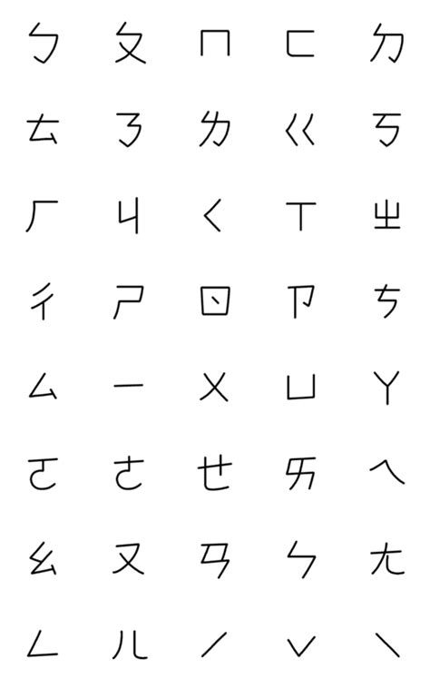 Phonetic Symbolsのline絵文字｜画像、情報など