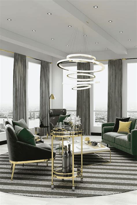 A Condo Unit In Modern Glam Style Design Décor Decoded
