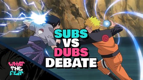 subs vs dubs debate anime youtube