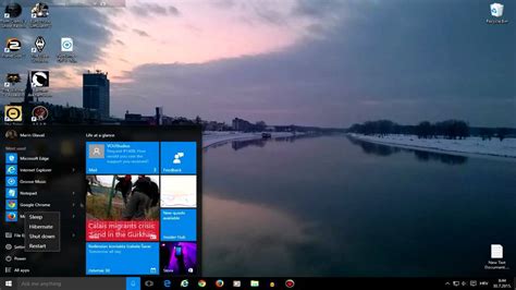 Getting To Know Windows 10 The Start Menu Youtube