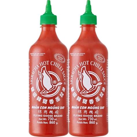 Flying Goose Sriracha Hot Chilli Sauce 835g X 2 Woolworths