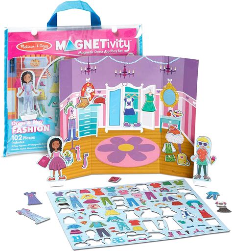 Melissa And Doug Magnetivity Magnetic Dress Up Play Set Dress And Play