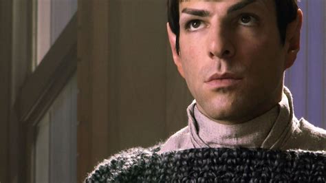 Zachary Quintos Spock Photo Behind The Scenes Zachary Quinto Spock