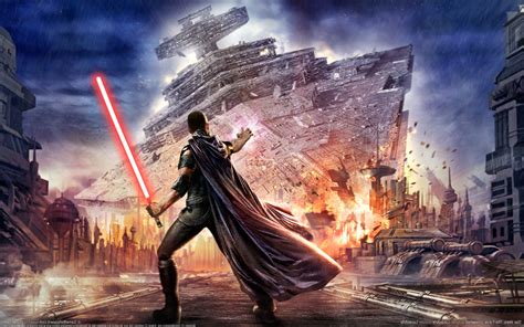 Star Wars Lightsaber Star Wars The Force Unleashed Wallpapers Hd