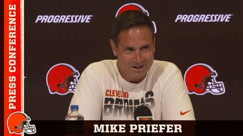 Mike Priefer Is Confident In Jamie Gillans Improvements So Far Cleveland Browns Youtube