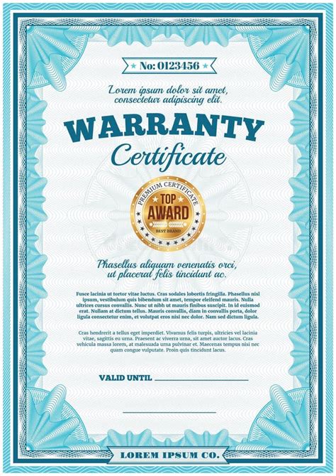 Warranty Certificate Icon In Trendy Design Style Warranty Certificate