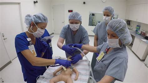 Nrp Neonatal Resuscitation Alternate Airway Chest Compressions Public Youtube
