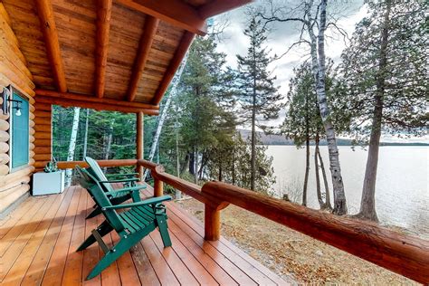 Enjoy the sunset on the dock on the lake or listen to the loons from your screened. Cabins in Maine: Lakefront Cabin on Moosehead Lake in ...