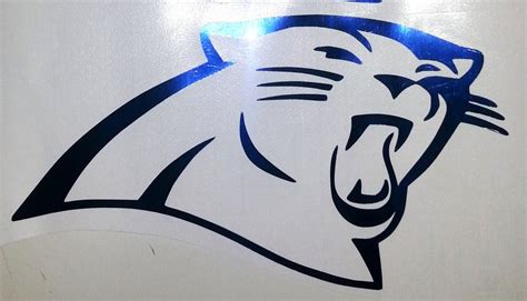 Carolina Panthers Logo Window Vinyl Decal Sticker Car Truck 7 0r 10