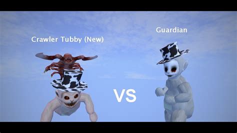 Slendytubbies 3 Boss Vs Boss Fight L The Guardian Vs Crawler Tubby