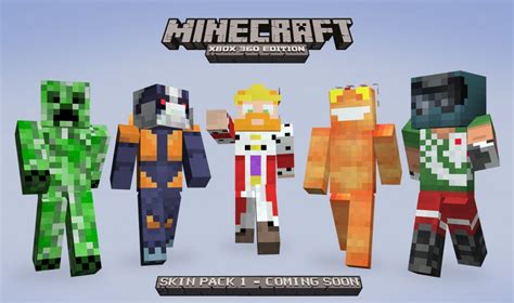 Minecraft Skin Pack 1 Will Release Alongside 173 Update Xblafans