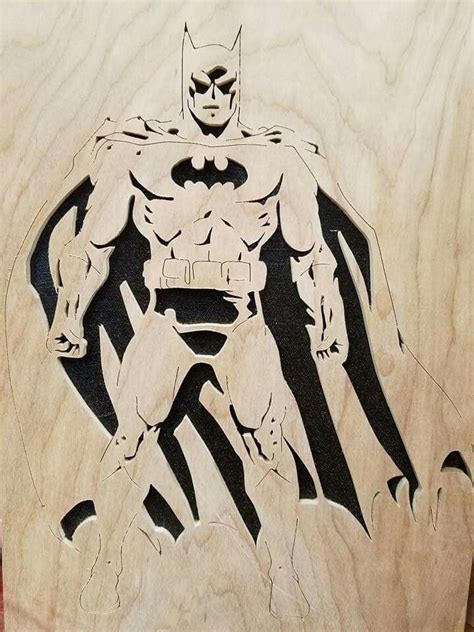 Scrollsaw Batman Scroll Saw Patterns Scroll Saw Scroll Saw Patterns