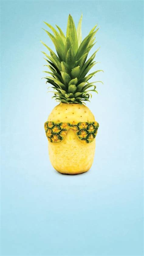 Cute Lovely Pineapple Fruit Wallpaper iPhone | 2021 3D iPhone Wallpaper