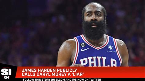 James Harden Publicly Labels Daryl Morey As A Liar Sports