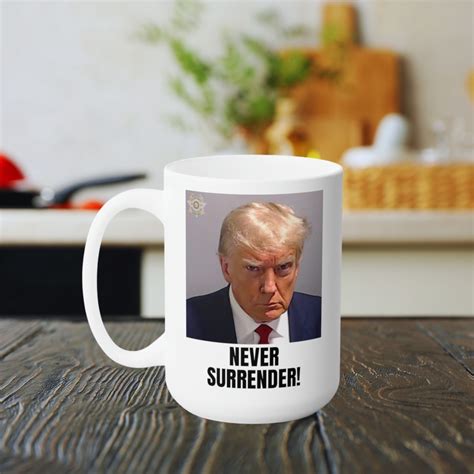 Trump Mugshot Mug Trump Coffee Mug Donald Trump Mugshot Etsy