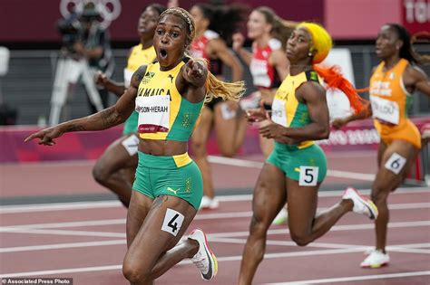 Elaine Thompson Herah Smashes Flo Jos Olympic 100m Sprint Record