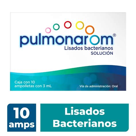 Pulmonarom Soluci N Ampolletas Con Ml Walmart