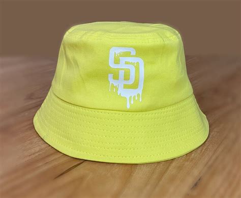 San Diego Padres Bucket Hat Etsy
