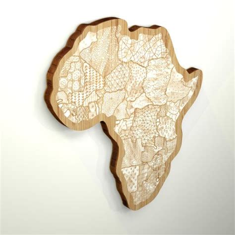 Africa Map African Decor Africa