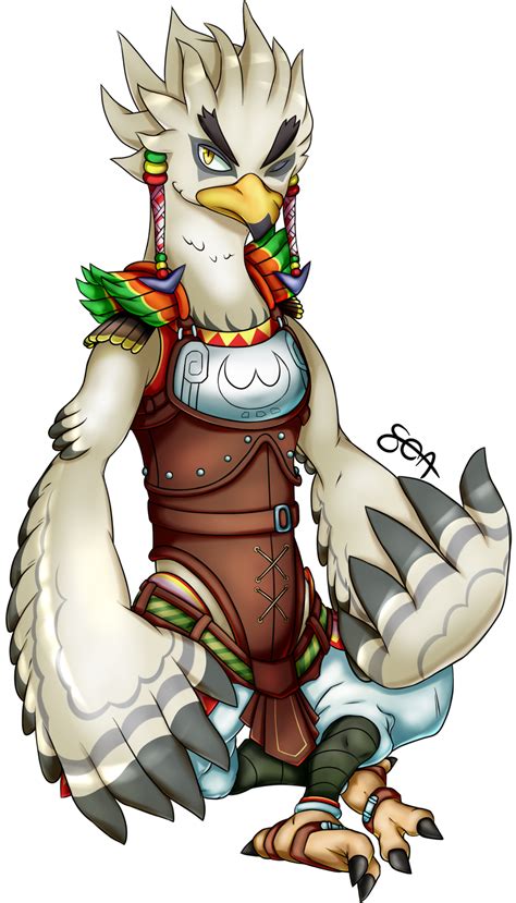 Selfless Rito Teba April Drawing By Sushioveraura On Deviantart