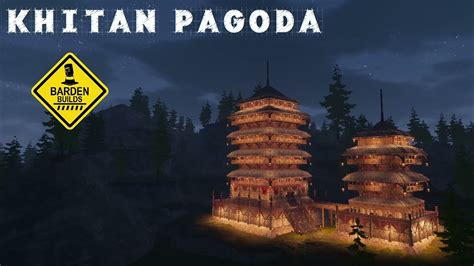 Conan Exiles Khitan Pagoda Speed Build No Mods Youtube