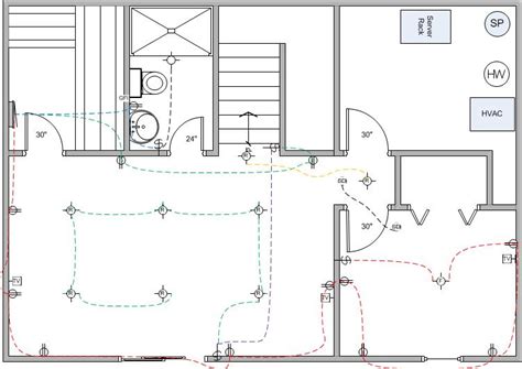 Cut a hole in the drywall with a drywall saw for each new switch, outlet or light fixture you plan to install. Basement Finish Wiring Diagram - Electrical - DIY Chatroom ...