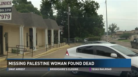 Missing Palestine Woman Found Dead Youtube