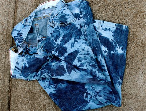 The Style Climber How To Tie Dye Your Denim Jeans