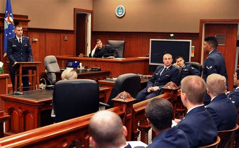 Airmen Get Inside Look At Military Judicial System Air Force