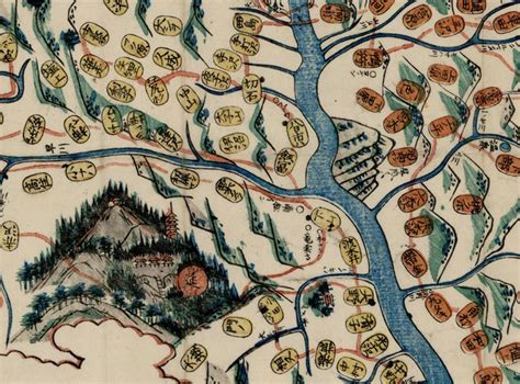 The land of the rising sun and pokémon. Japanese Maps | Tokugawa Era | 1600-1870 | Map art, Map, Cartography