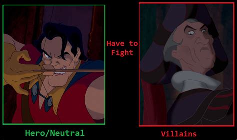 What If Gaston Meet And Fought Frollo By Swiftgaiathebrony On Deviantart