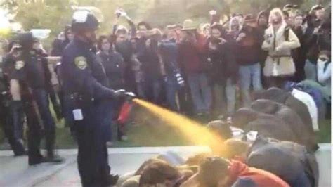 No Criminal Charges For Pepper Spray Cop Or Other Officers The Two Way Npr