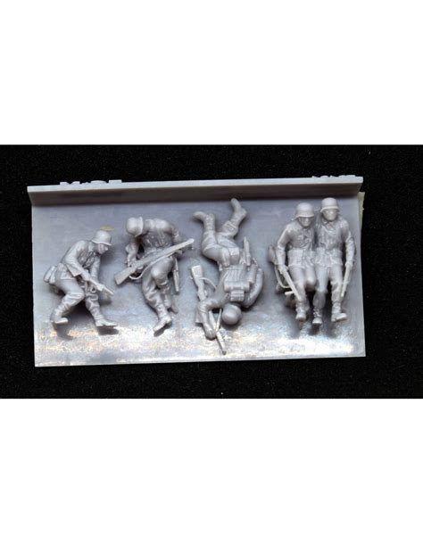 Fc Model Trend 72424 Fallenwounded German Soldiers 3d Printed 172