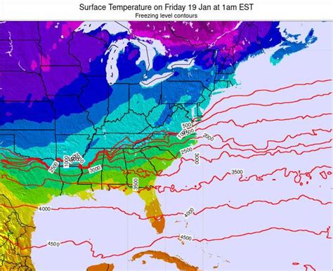 South Carolina Surface Temperature On Wednesday 28 Jul At 8pm Edt