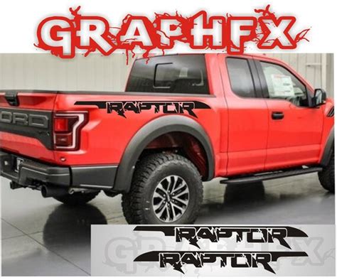 Vinyl Decals Compatible With Ford Raptor Trucks 2015 To 2020 Etsy