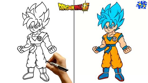 Goku Super Saiyan Blue Drawing How To Draw Goku Super Saiyan Blue