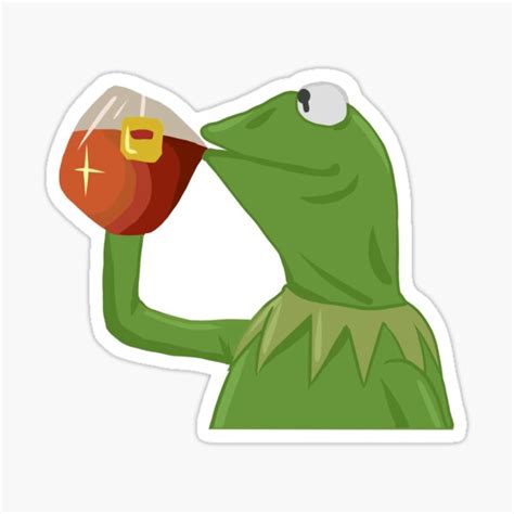 But Thats None Of My Business Kermit The Frog Sticker For Sale By