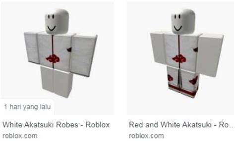 White Akatsuki Cloak Roblox