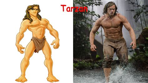 Tarzan Characters In Real Life Youtube