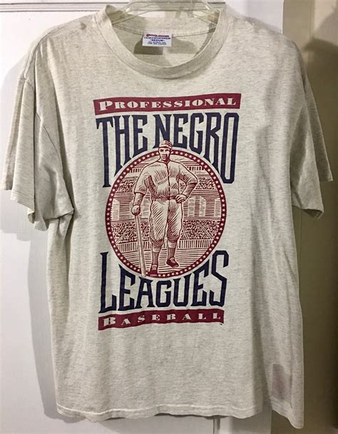 Vintage The Negro League Baseball Teams T Shirt Sz M Made In Etsy