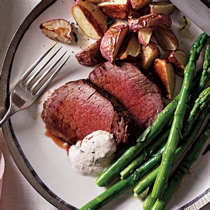 Because this roasted beef tenderloin is just short of a miracle. Beef Tenderloin with Horseradish-Chive Sauce Recipe - 1 ...