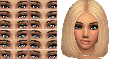 Maxis Match Improved Default Eyes Sims Cc Eyes Sims Sims Cloud Hot