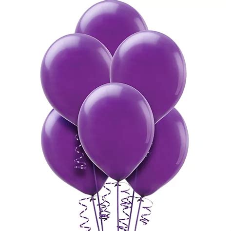 Purple Balloons 72ct Party City