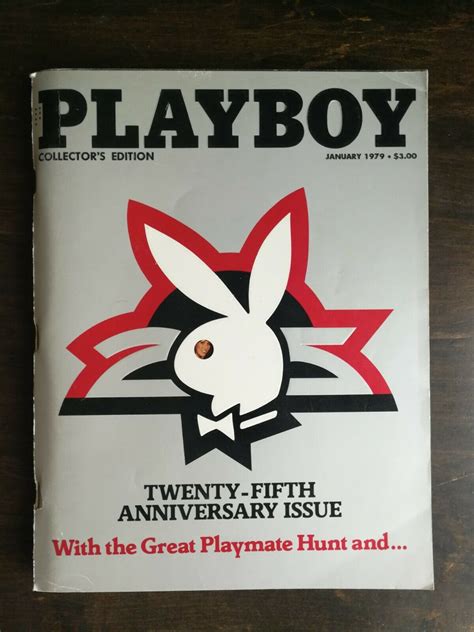 Mavin Playboy Magazine January Th Anniversary Issue Playmate Candy Loving Sh