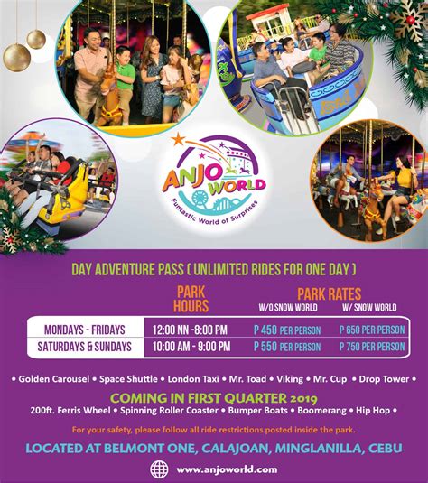 Belmont Ones Anjo World Theme Park In Minglanilla Cebu Sugboph Cebu