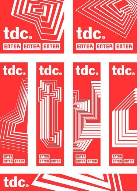 Tdc Type Directors Club By Paula Scher Pentagram Typographic